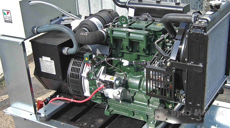 Lister Petter LLG140 (100 кВт) - дизельная электростанция на раме