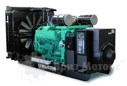 Elcos GE.CU.1100/1000 BF (800 кВт) - дизельная электростанция на раме