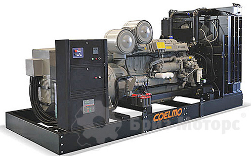 Coelmo PDT408A2 (817 кВт) - дизельная электростанция на раме