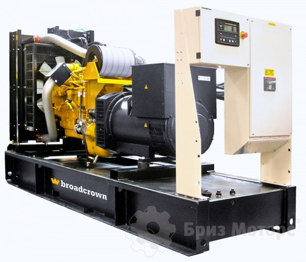 Broadcrown BCC 300-50 E3A (218 кВт) - дизельная электростанция на раме