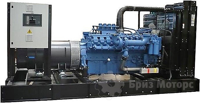Pramac GPW650 (482 кВт) - дизельная электростанция на раме