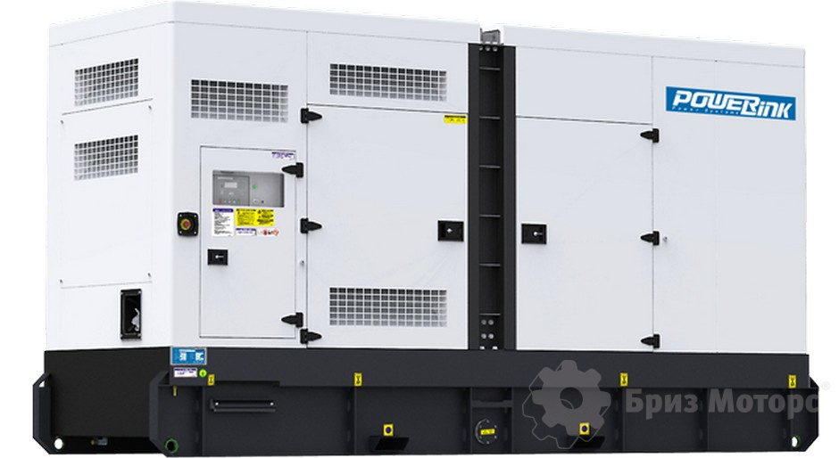 PowerLink WPS350/S (283 кВт) - дизельная электростанция в кожухе