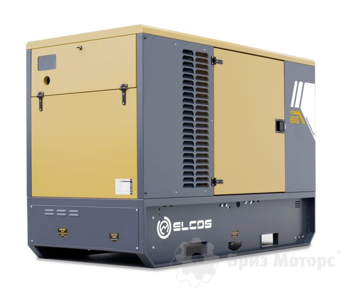 Elcos GE.PK.066\060.BF/SS (48 кВт) - дизельная электростанция в кожухе