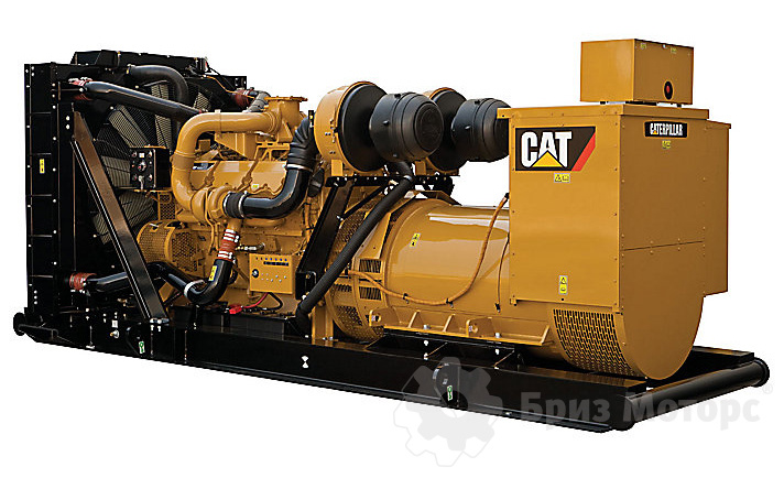 Caterpillar С-3412 (582 кВт) - дизельная электростанция на раме