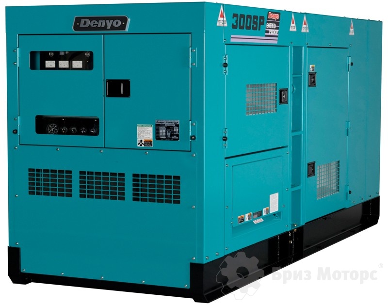 Denyo DCA-300SPK3 (216 кВт) - дизельная электростанция в кожухе