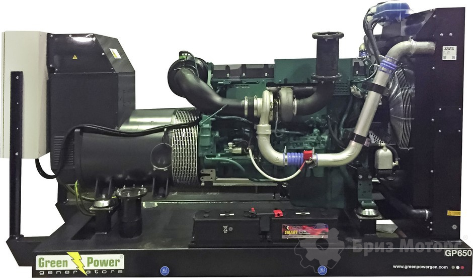 Green Power GP560A/V  (400 кВт) - дизельная электростанция на раме