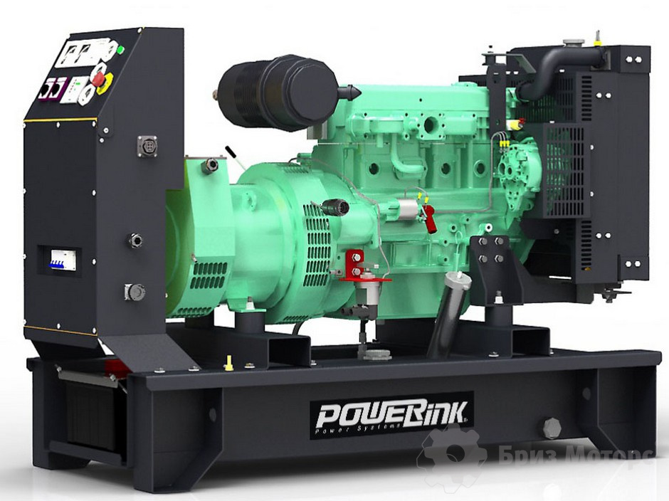 PowerLink GMS60PX/S (49 кВт) - дизельная электростанция на раме