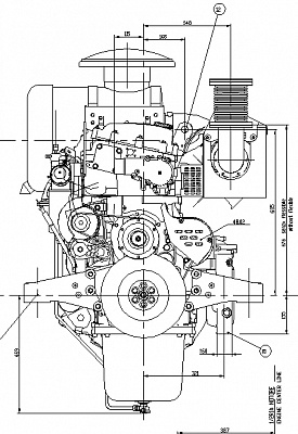 Двигатель FPT C13 TE2A, фото 2