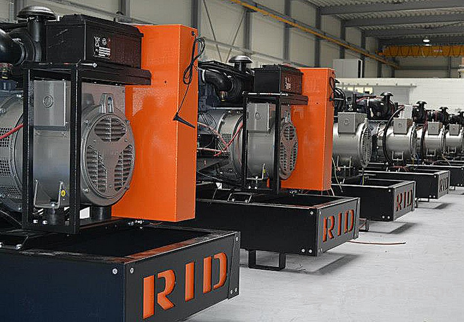 RID 600 MTU (477 кВт) - дизельная электростанция на раме