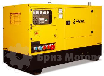 Gesan DPA 800E (582 кВт) - дизельная электростанция в кожухе