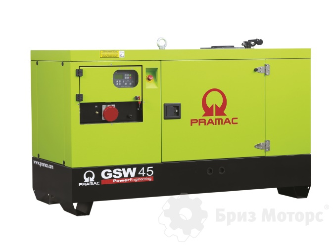 Pramac GBW45p (33 кВт) - дизельная электростанция в кожухе