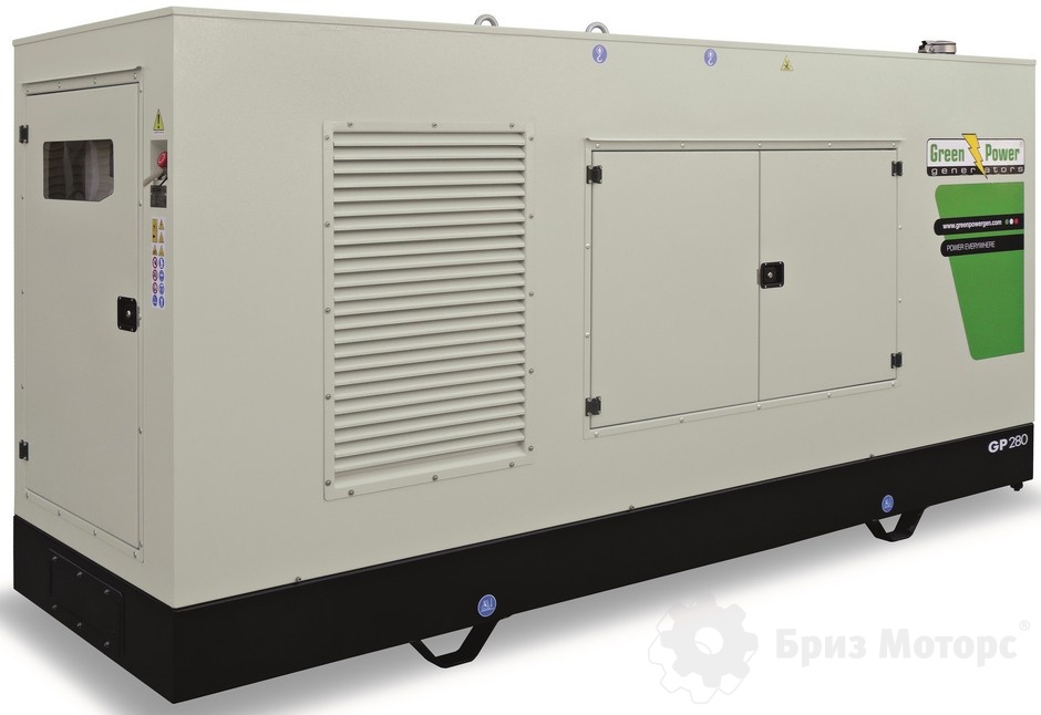 Green Power GP280A/D (200 кВт) - дизельная электростанция в кожухе