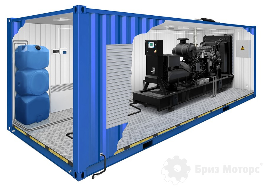 Onis Visa P400 (327 кВт) - дизельная электростанция в контейнере