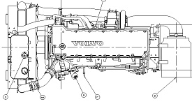 Двигатель Volvo TAD1240GE, фото 1