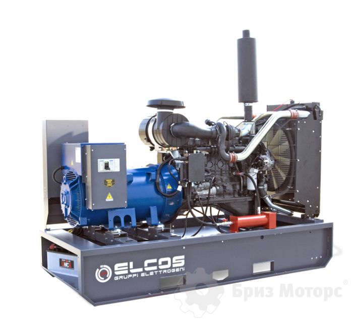 Elcos GE.CU.176\160.BF/SS (128 кВт) - дизельная электростанция на раме