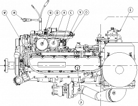 Двигатель Volvo TAD734GE, фото 1