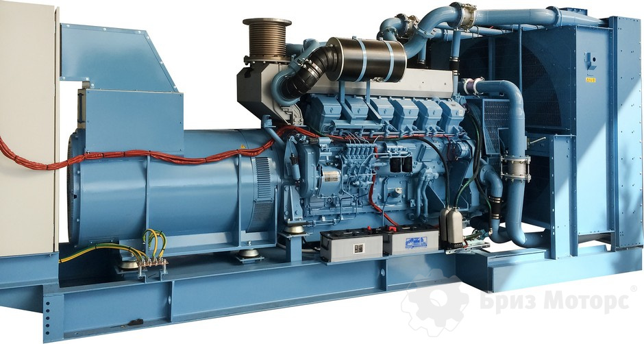Green Power GP1650A/MI (1 200 кВт) - дизельная электростанция на раме