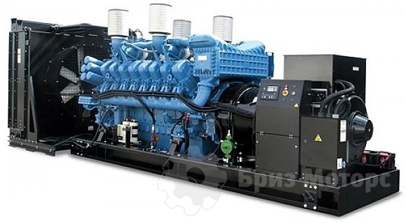 Gesan DHA 1400 E (1 018 кВт) - дизельная электростанция на раме