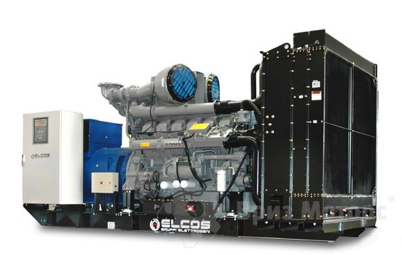 Elcos GE.PK.1380/1250 BF (1 004 кВт) - дизельная электростанция на раме