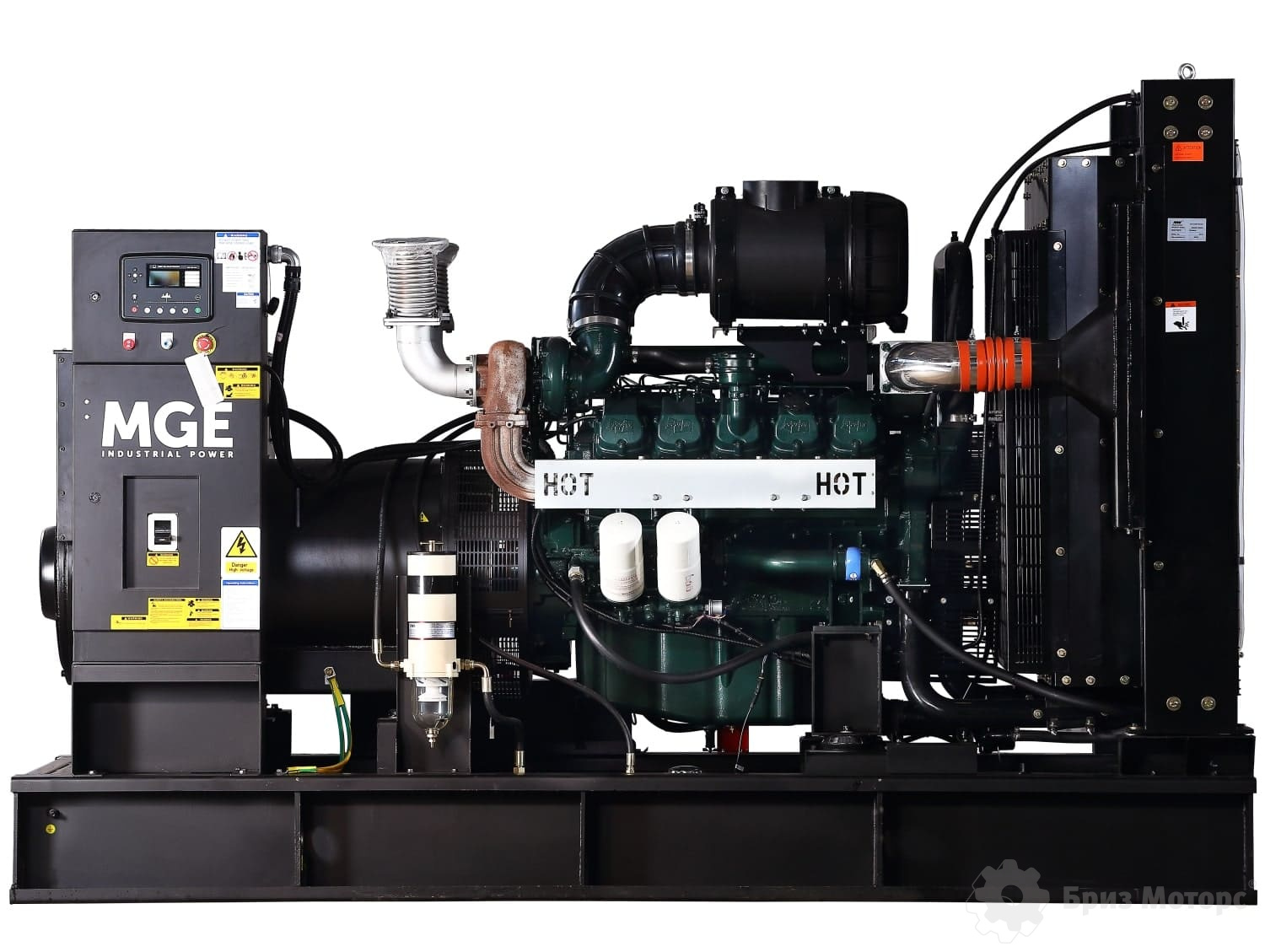 Doosan Дизельный генератор (ДГУ) Doosan MGE 100-Т400, 114 кВт (114 кВт) - дизельная электростанция на раме