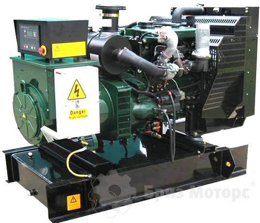 Lister Petter LLG50 (36 кВт) - дизельная электростанция на раме