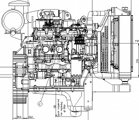 Двигатель FPT N45 AM2, фото 3