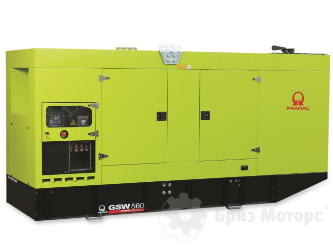 Pramac GSW560V (407 кВт) - дизельная электростанция в кожухе