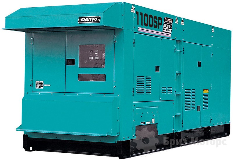Denyo DCA-1100SPM (800 кВт) - дизельная электростанция в кожухе