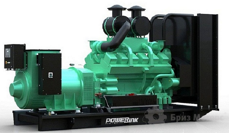 PowerLink WPS600/S (485 кВт) - дизельная электростанция на раме