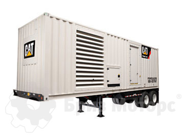 Caterpillar C-15(ATAAC3) (2018 гв., склад) (364 кВт) - дизельная электростанция на шасси