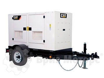 Caterpillar GEP55-1 (40 кВт) - дизельная электростанция на шасси