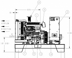 Двигатель Cummins 4B3.3G1, фото 1
