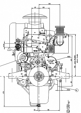 Двигатель FPT CURSOR 13 TE1-E.U.I., фото 1