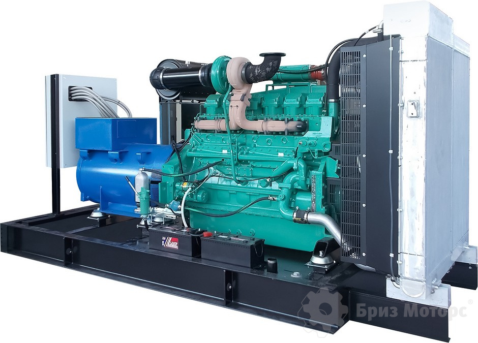 Green Power GP440A/V (320 кВт) - дизельная электростанция на раме