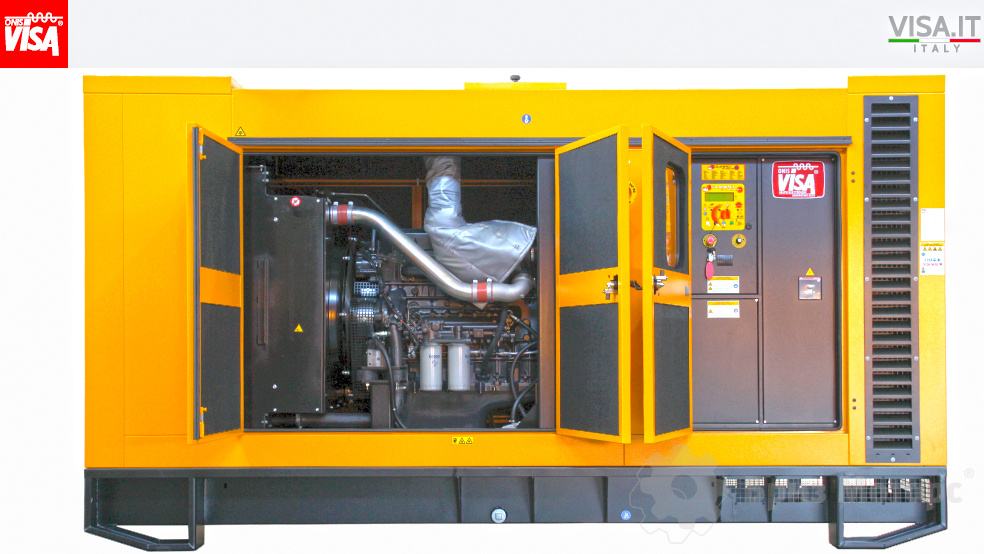 Onis Visa POWERFULL - F 400 B (rev. 001) (320 кВт) - дизельная электростанция на раме