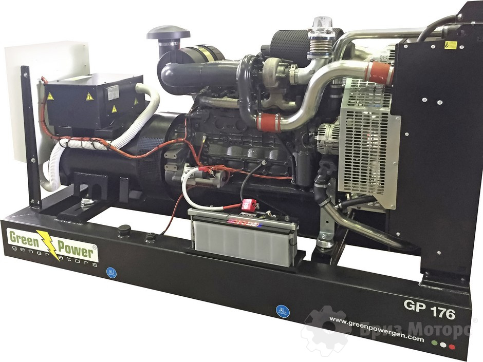 Green Power GP176A/I (128 кВт) - дизельная электростанция на раме