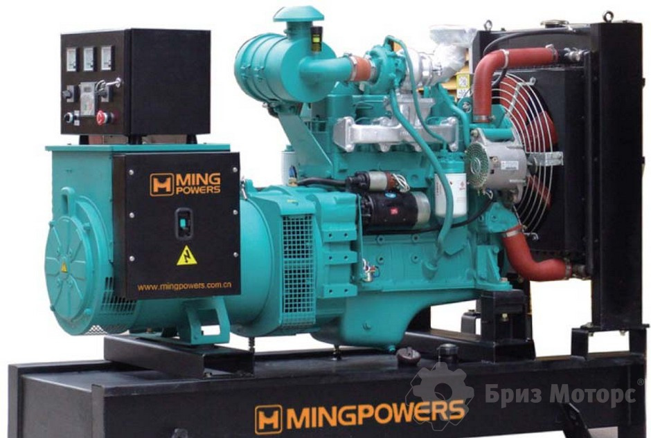 MingPowers M-I35 (25 кВт) - дизельная электростанция на раме
