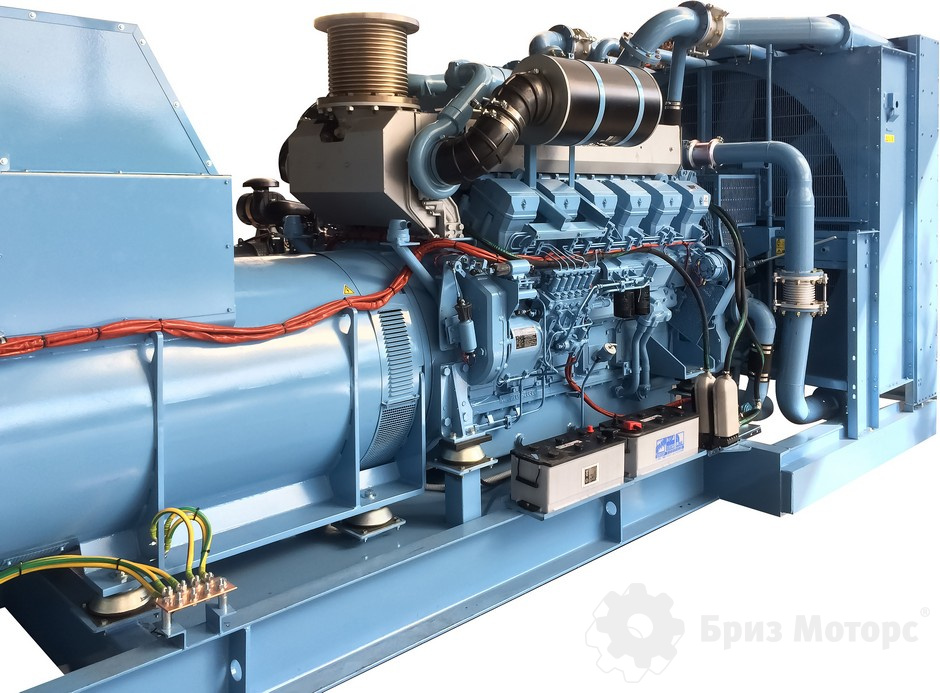 Green Power GP1410A/MI (1 024 кВт) - дизельная электростанция на раме