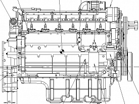 Двигатель Volvo TAD733GE, фото 1