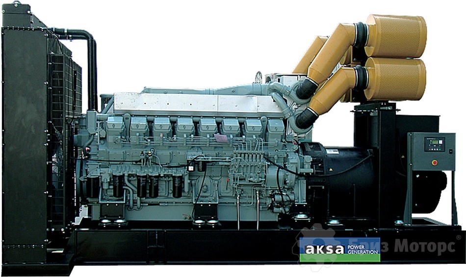 AKSA APD-660M (480 кВт) - дизельная электростанция на раме