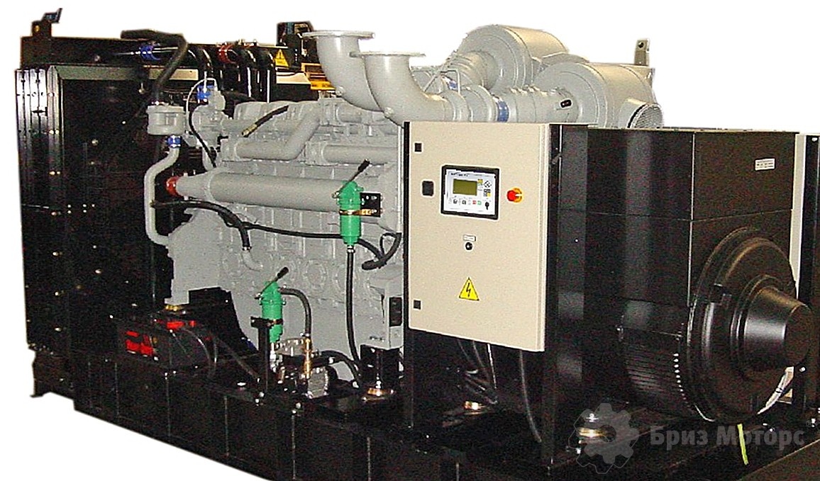 Pramac GPW975 (732 кВт) - дизельная электростанция на раме