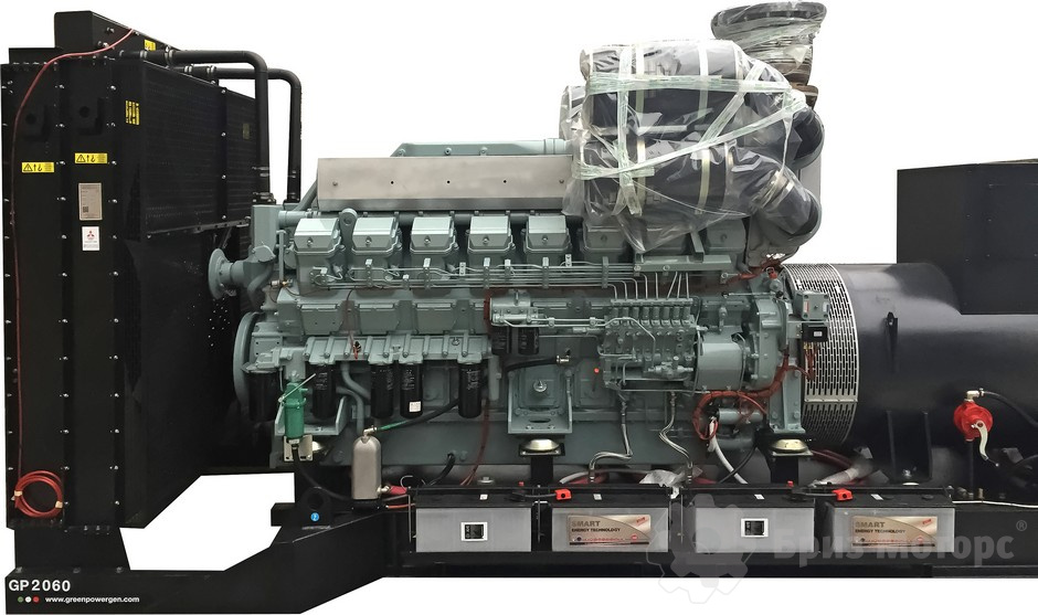 Green Power GP2060A/MI (1 520 кВт) - дизельная электростанция в кожухе