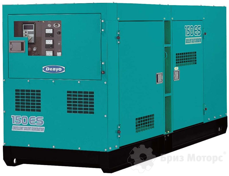 Denyo DCA-150ESK (100 кВт) - дизельная электростанция в кожухе