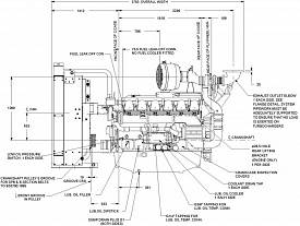 Двигатель Perkins 4012-46TWG2A, фото 1
