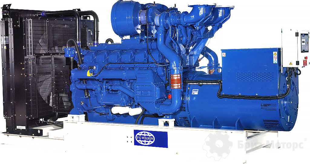 FG Wilson P1250P3 (1 000 кВт) - дизельная электростанция на раме