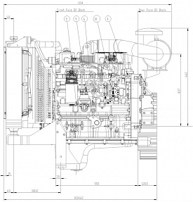 Двигатель Iveco N45AM2, фото 2