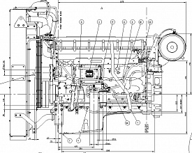 Двигатель Volvo TAD1641GE, фото 4