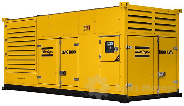 Atlas Copco QAC 1000 (808 кВт) - дизельная электростанция в контейнере