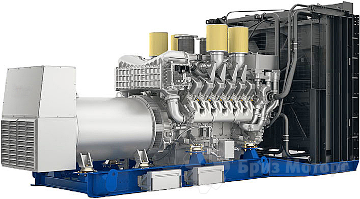 CTM MT.1400 (1 120 кВт) - дизельная электростанция на раме