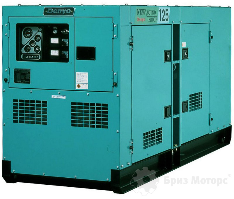 Denyo DCA-125SPK3 (80 кВт) - дизельная электростанция в кожухе